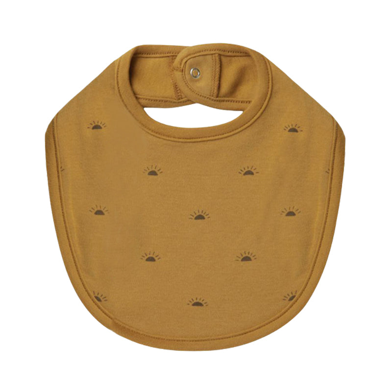 Unisex Striped Flower Fruit Animals Print Baby Bibs