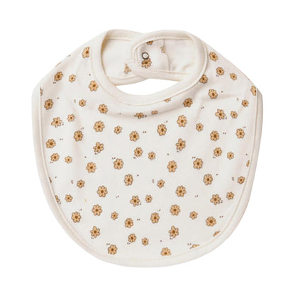 Unisex Striped Flower Fruit Animals Print Baby Bibs