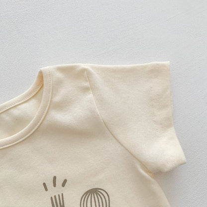 Baby Girls Boys Letters Checked Cartoon Print Rompers Baby Bibs Accessories Hats Wholesale 220518425