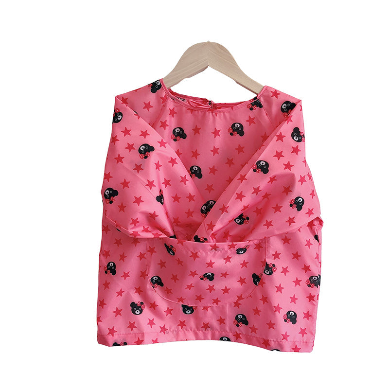 Baby Kid Unisex Polka dots Car Cartoon Star Print Baby Bibs Wholesale 22052029