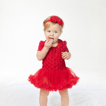 Baby Girls Flower Lace Dresses Accessories Headwear