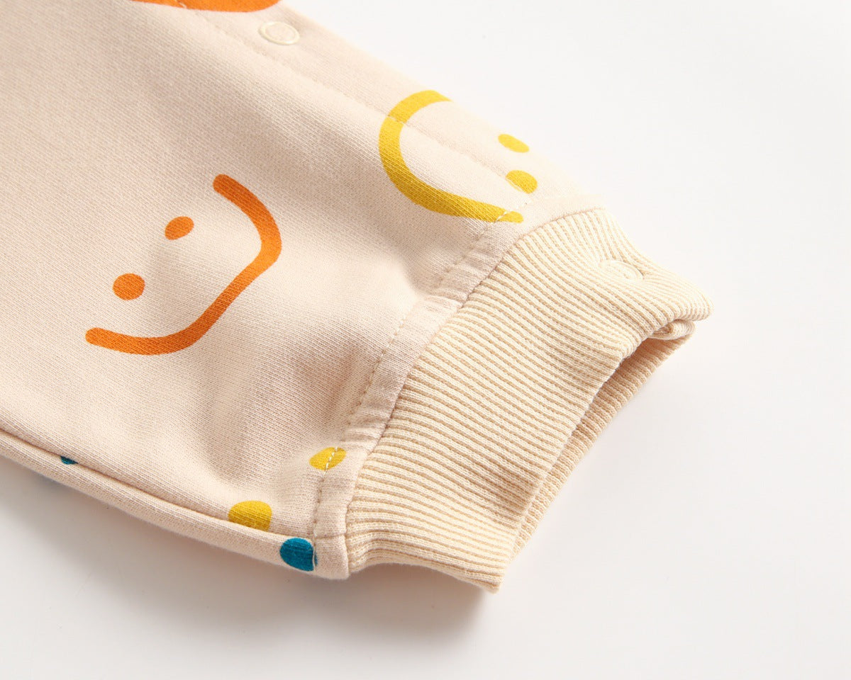 Baby Girls Rompers And Jumpsuits And Bow Headwear