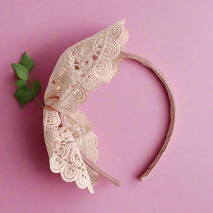 Girls Bow Lace Accessories Headwear