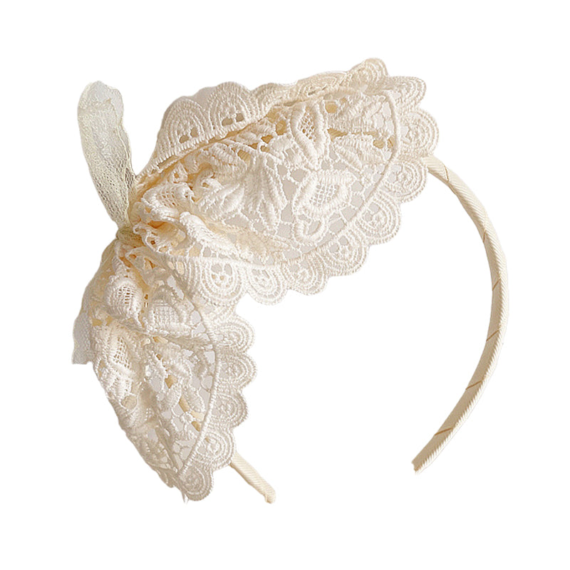 Girls Bow Lace Accessories Headwear