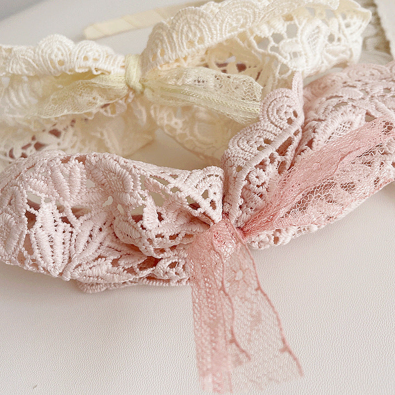 Girls Bow Lace Accessories Headwear
