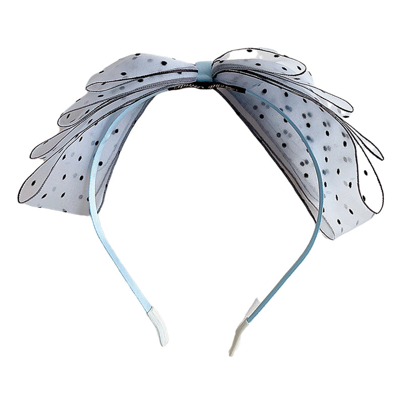 Girls Polka dots Bow Accessories Headwear
