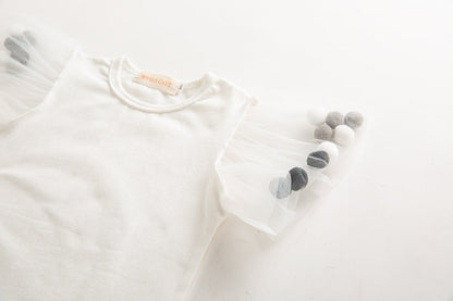Baby Girls Solid Color Rompers And Accessories Socks Wholesale 220616229