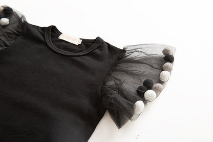 Baby Girls Solid Color Rompers And Accessories Socks Wholesale 220616229