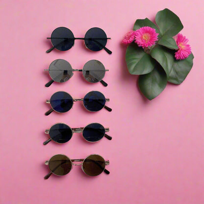 Unisex Solid Color Accessories Glasses Wholesale