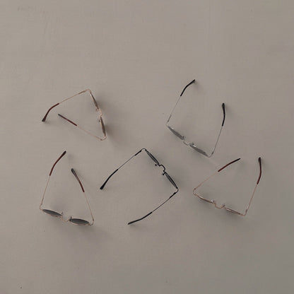 Unisex Solid Color Accessories Glasses Wholesale