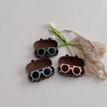 Baby Kid Unisex Solid Color Glasses Wholesale 220616262