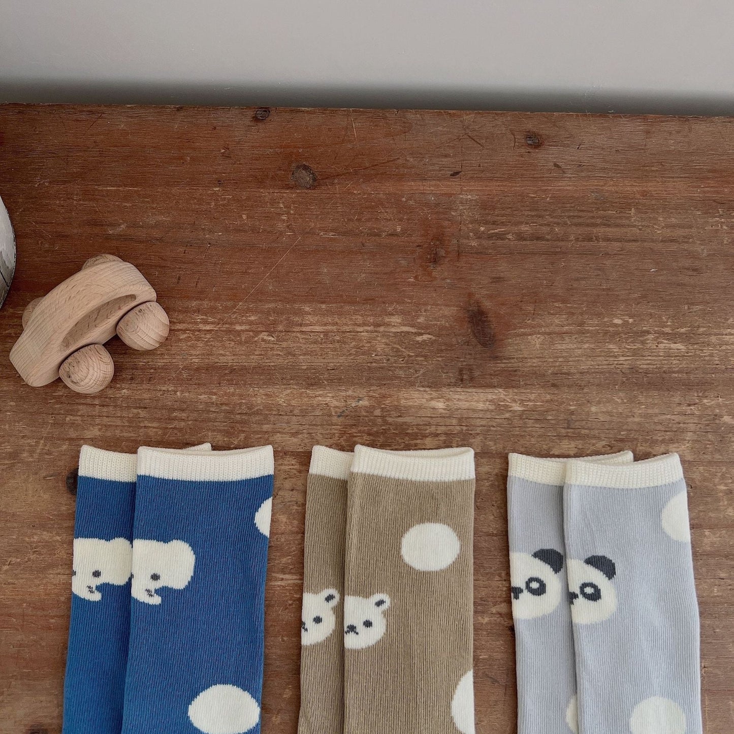 3 Pairs Baby Kid Unisex Cartoon Socks
