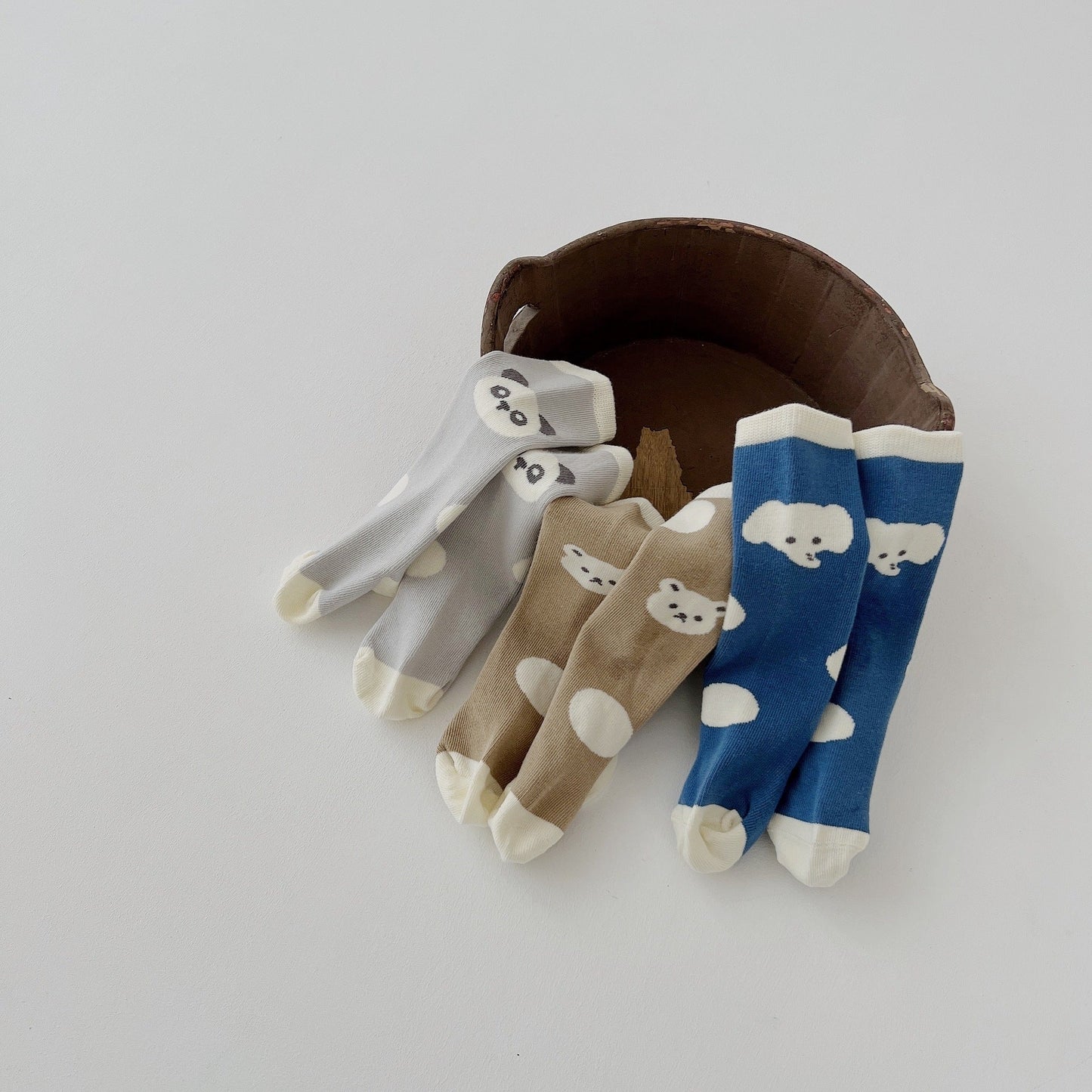 3 Pairs Baby Kid Unisex Cartoon Socks