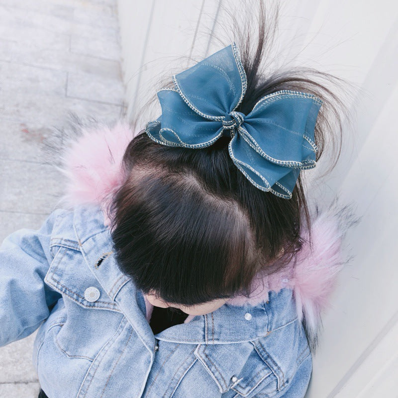 Girls Bow Accessories Headwear Wholesale 220620114