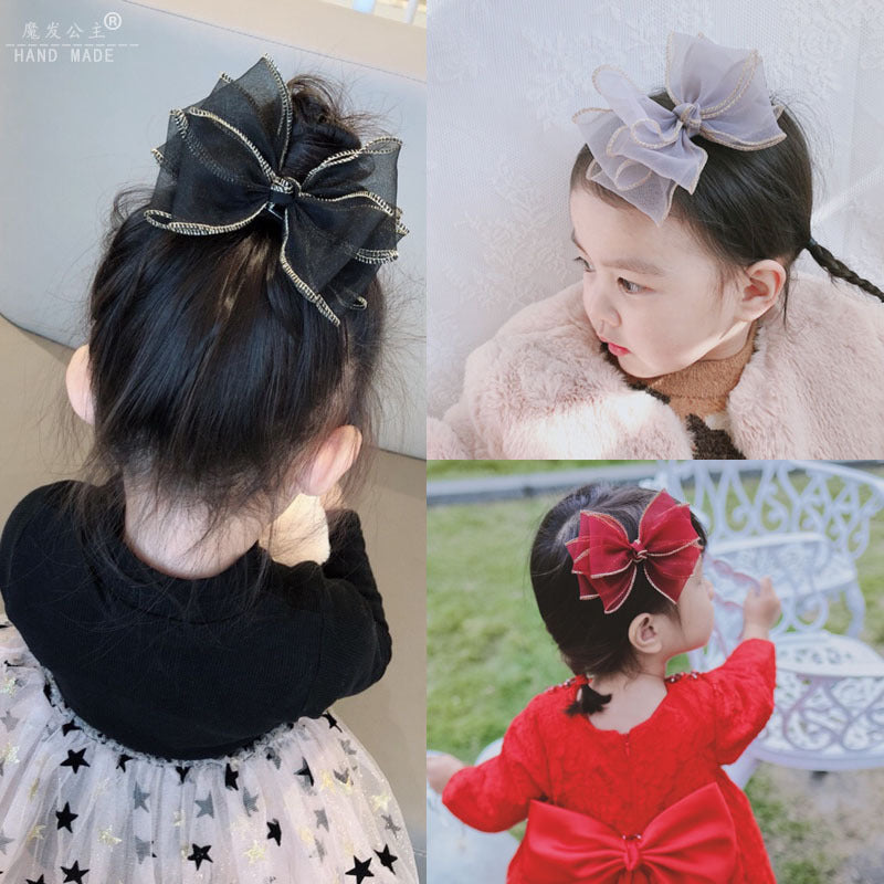 Girls Bow Accessories Headwear Wholesale 220620114