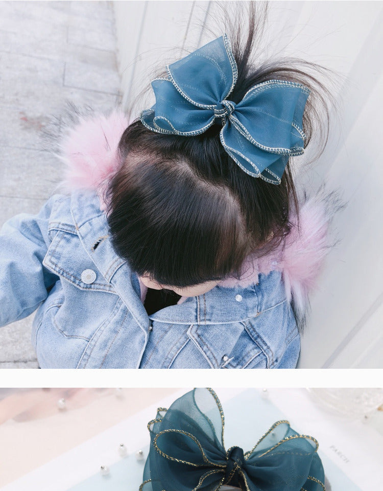 Girls Bow Accessories Headwear Wholesale 220620114