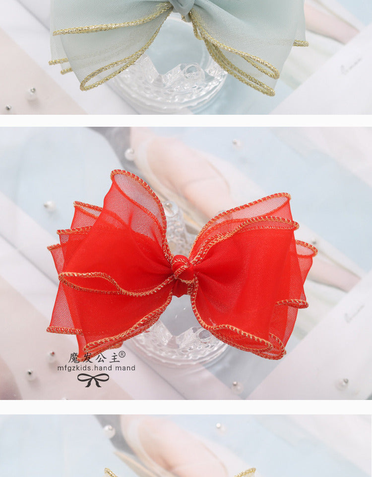 Girls Bow Accessories Headwear Wholesale 220620114