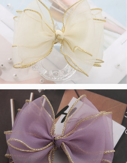 Girls Bow Accessories Headwear Wholesale 220620114
