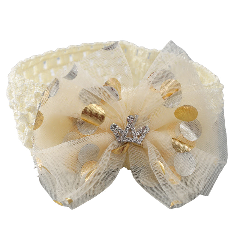 Girls Polka dots Bow Accessories Headwear Wholesale 220620128