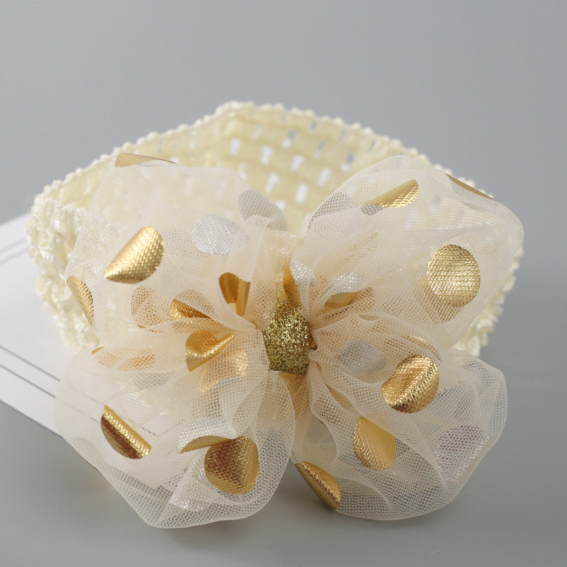 Girls Polka dots Bow Accessories Headwear Wholesale 220620128