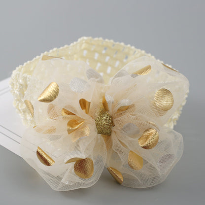 Girls Polka dots Bow Accessories Headwear Wholesale 220620128