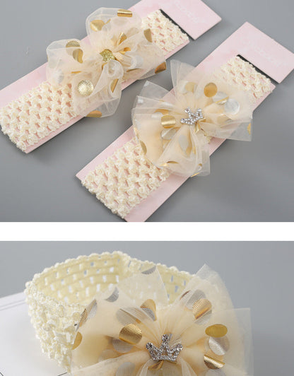 Girls Polka dots Bow Accessories Headwear Wholesale 220620128