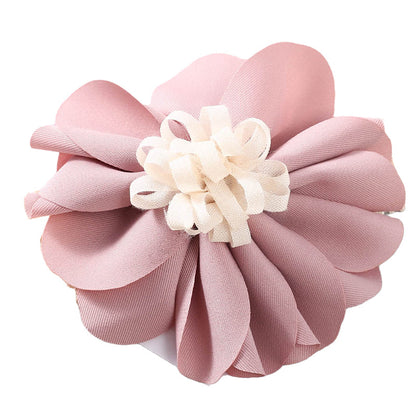 Girls Color-blocking Flower Embroidered Accessories Headwear