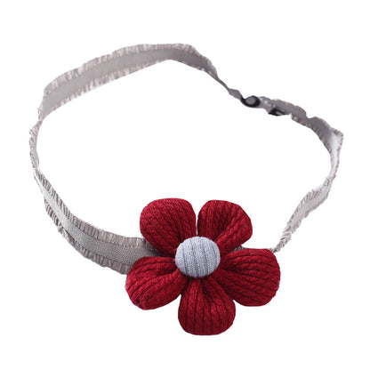 Girls Flower Embroidered Accessories Headwear
