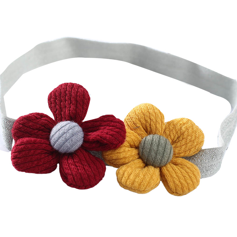 Girls Flower Embroidered Accessories Headwear