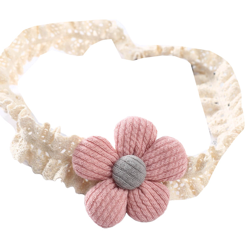 Girls Flower Embroidered Accessories Headwear
