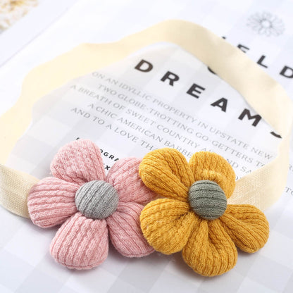 Girls Flower Embroidered Accessories Headwear