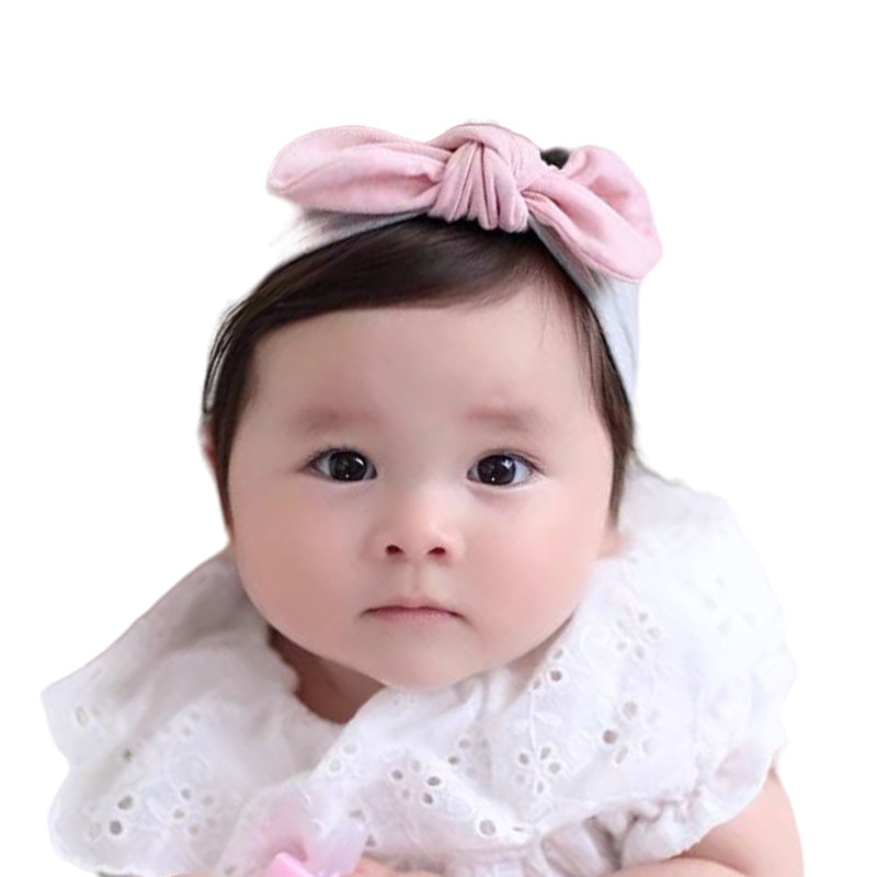 Girls Solid Color Striped Polka dots Print Headwear