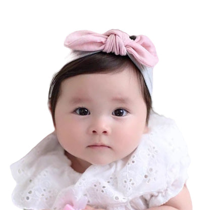 Girls Solid Color Striped Polka dots Print Headwear