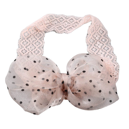 Baby Girls Polka dots Bow Accessories Headwear