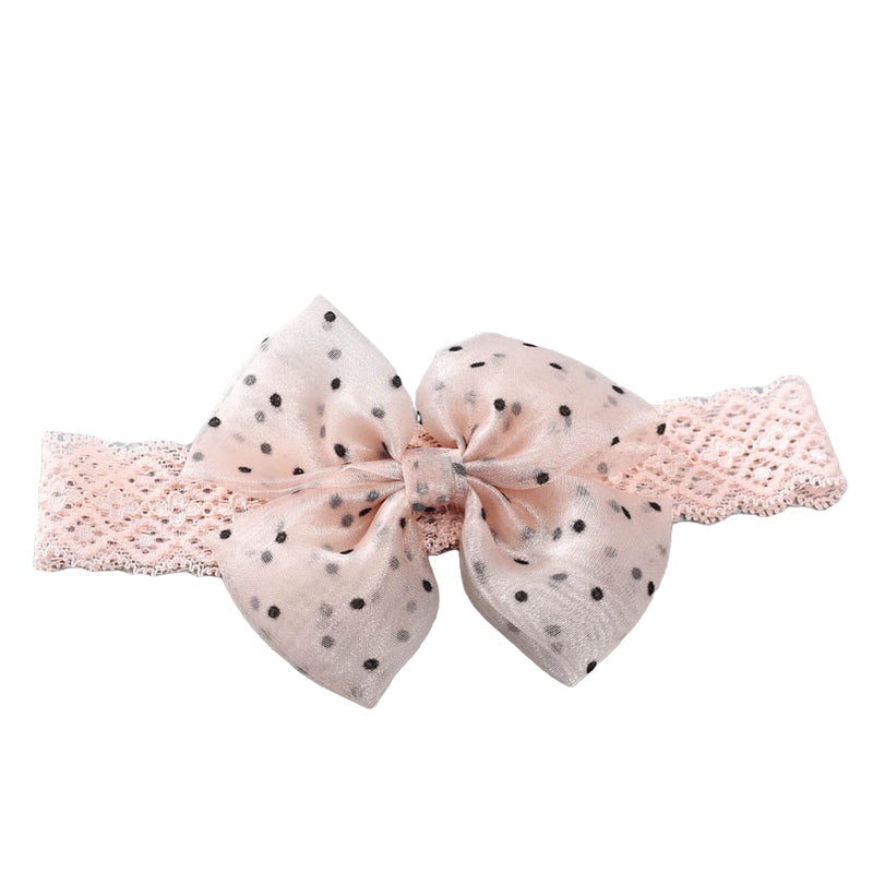 Baby Girls Polka dots Bow Accessories Headwear