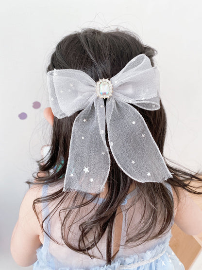 Girls Star Bow Accessories Headwear
