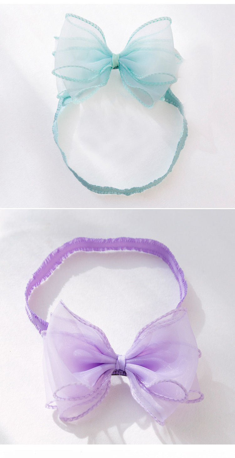 Girls Bow Accessories Headwear Wholesale 220620158