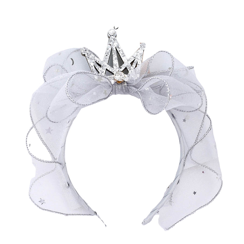 Girls Bow Lace Embroidered Accessories Headwear