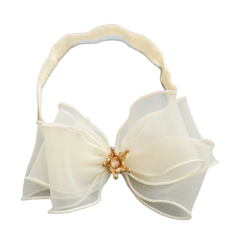 Girls Bow Lace Accessories Headwear