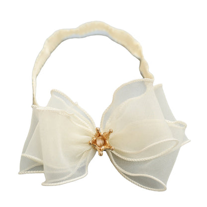 Girls Bow Lace Accessories Headwear