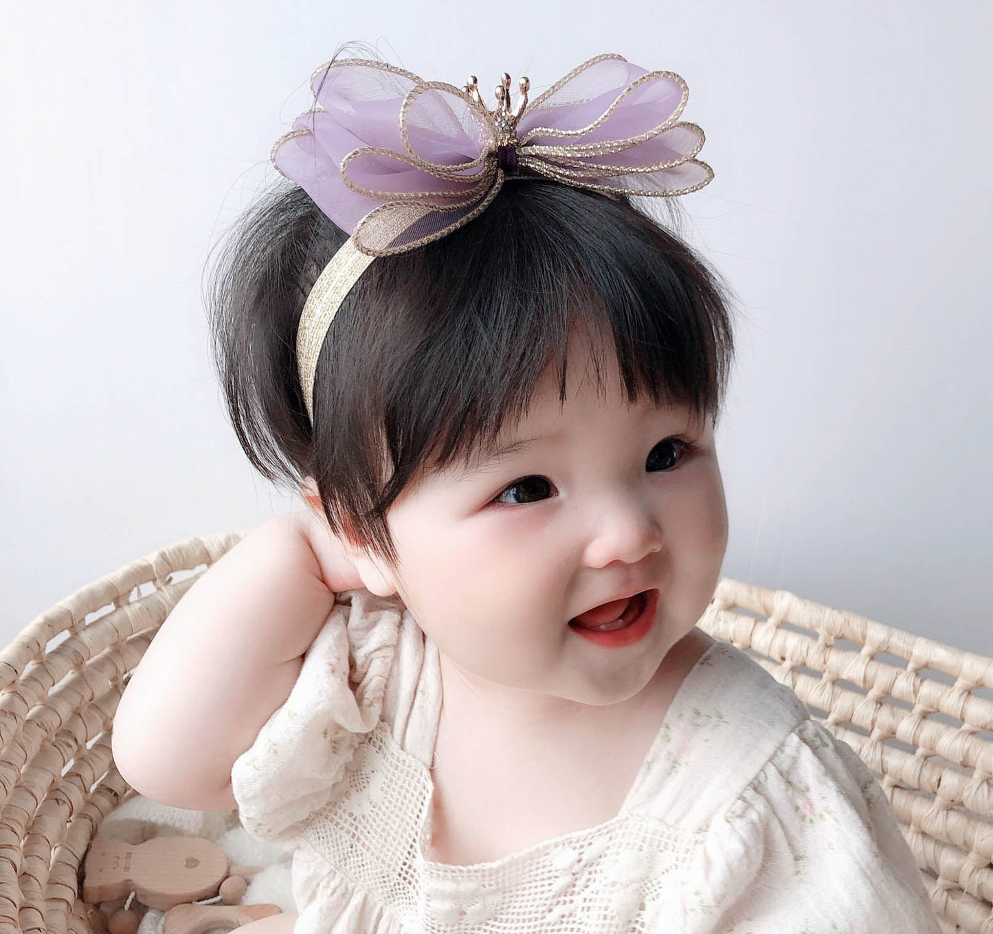Girls Bow Lace Accessories Headwear