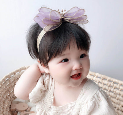 Girls Bow Lace Accessories Headwear