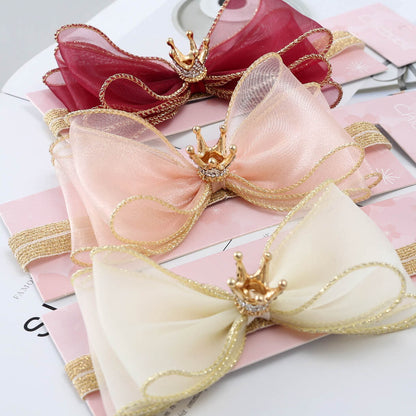 Girls Bow Lace Accessories Headwear