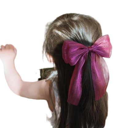 Girls Solid Color Lace Accessories Headwear
