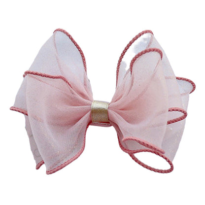 Girls Solid Color Lace Accessories Headwear