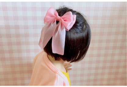 Girls Solid Color Lace Accessories Headwear