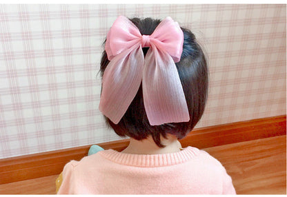 Girls Solid Color Lace Accessories Headwear
