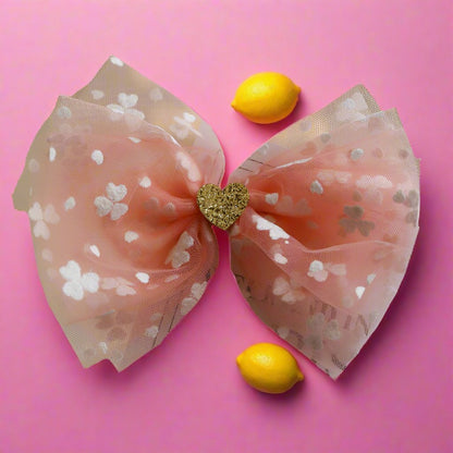 Girls Love heart Lace Embroidered Accessories Headwear