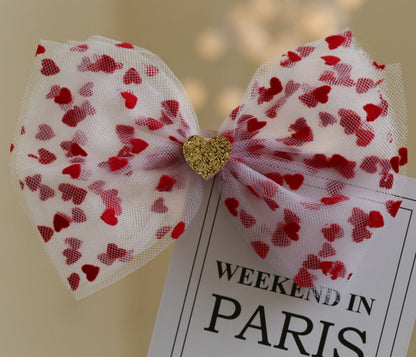 Girls Love heart Lace Embroidered Accessories Headwear