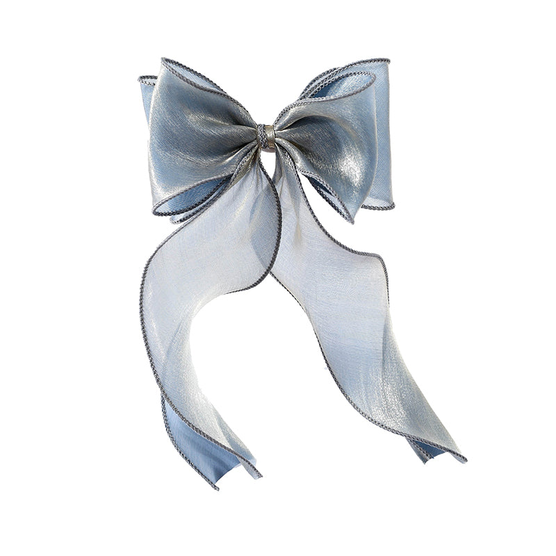 Girls Solid Color Bow Accessories Headwear